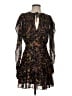Aqua 100% Polyester Black Cocktail Dress Size S - photo 1