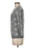 Ann Taylor LOFT Stars Gray Pullover Sweater Size M - photo 5