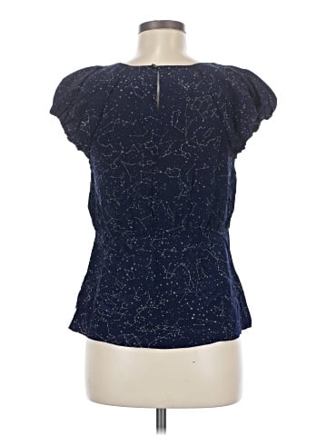 Maeve Short Sleeve Silk Top (view 2)