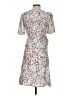 Seraphine Print Silver Cocktail Dress Size 4 Maternity - photo 2