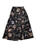 Shein 100% Polyester Paisley Black Skirt Size 8y - photo 1