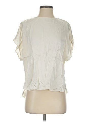 Banana Republic Short Sleeve Silk Top (view 1)