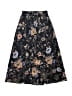 Shein 100% Polyester Paisley Black Skirt Size 8y - photo 2
