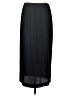 Vince. 100% Polyester Solid Black Formal Skirt Size 4 - photo 1