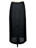 Vince. 100% Polyester Solid Black Formal Skirt Size 4 - photo 2