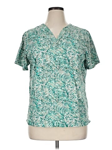Cj Banks Short Sleeve Blouse (view 1)