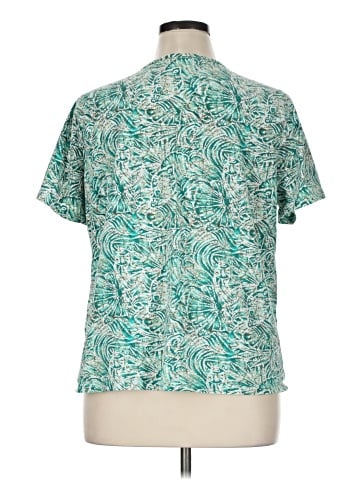 Cj Banks Short Sleeve Blouse (view 2)