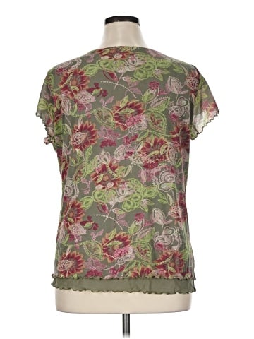 Style&Co Short Sleeve Blouse (view 2)