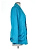 DKNY 100% Polyester Teal Blazer Size 10 - photo 4