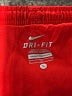 Nike 100% Polyester Color Block Red Athletic Shorts Size L - photo 3