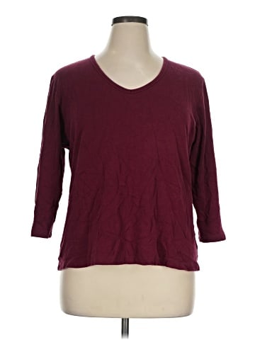 Karen Scott 3/4 Sleeve T-Shirt (view 1)