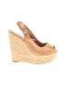 Atmosphere Tan Wedges Size 5 - photo 1