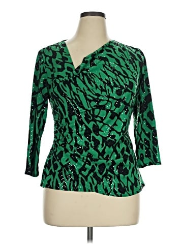 MSK 3/4 Sleeve Blouse (view 1)