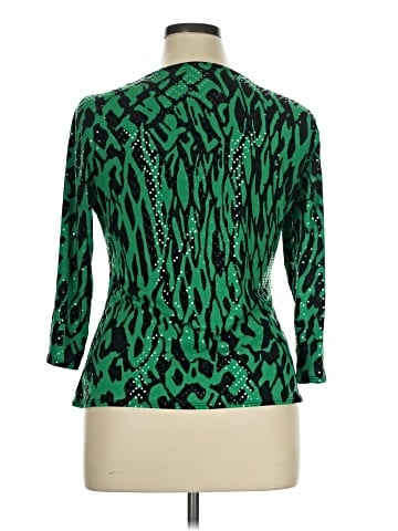 MSK 3/4 Sleeve Blouse (view 2)
