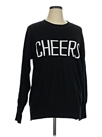 Hem & Thread Pullover Sweater (view 1)