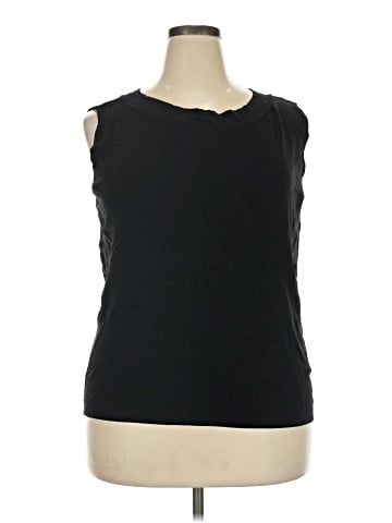 DressBarn Sleeveless T-Shirt (view 1)