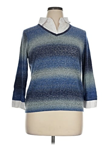 Alfred Dunner 3/4 Sleeve Top (view 1)