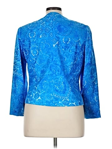 Anne Crimmins for Umi Collection 3/4 Sleeve Silk Top (view 2)