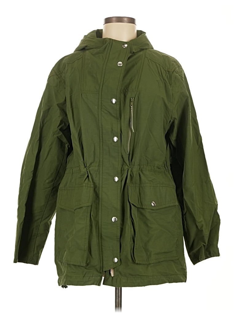 Pre-owned Jcrew Jacket In Green