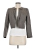 Harve Benard 100% Wool Chevron-herringbone Gray Tan Wool Blazer Size 8 - photo 1