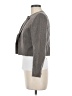 Harve Benard 100% Wool Chevron-herringbone Gray Tan Wool Blazer Size 8 - photo 5