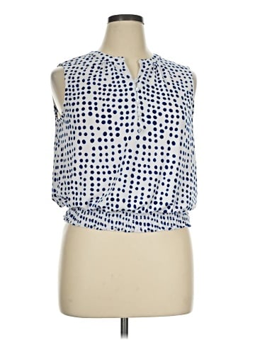 Notations Sleeveless Blouse (view 1)