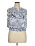 Notations Polka Dots Blue Sleeveless Blouse Size XL - photo 1