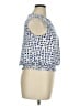 Notations Polka Dots Blue Sleeveless Blouse Size XL - photo 4