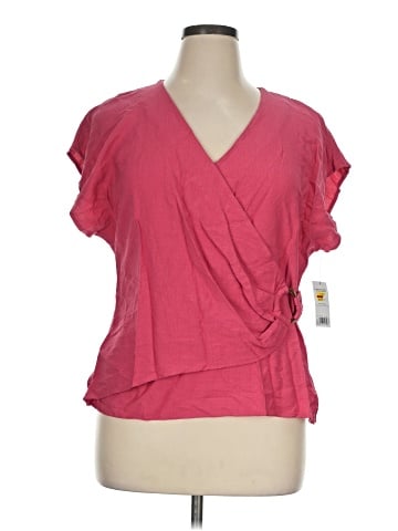 Nine West Short Sleeve Blouse (view 1)
