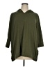 Cable & Gauge Green Poncho Size 1X - photo 1