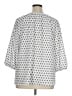 Croft & Barrow White 3/4 Sleeve Blouse Size 1X - photo 2
