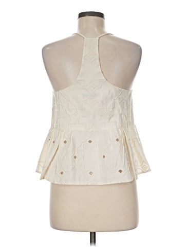 Tibi Sleeveless Silk Top (view 2)