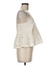 Tibi 100% Silk Ivory Sleeveless Silk Top Size 6 - photo 4