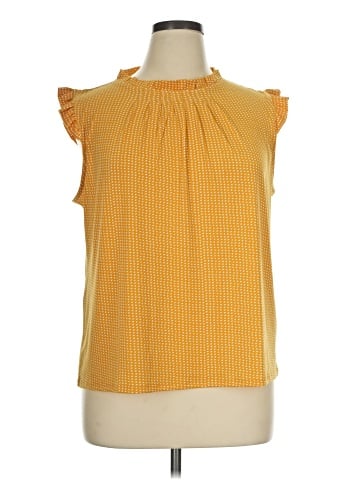 Adrianna Papell Sleeveless Blouse (view 1)