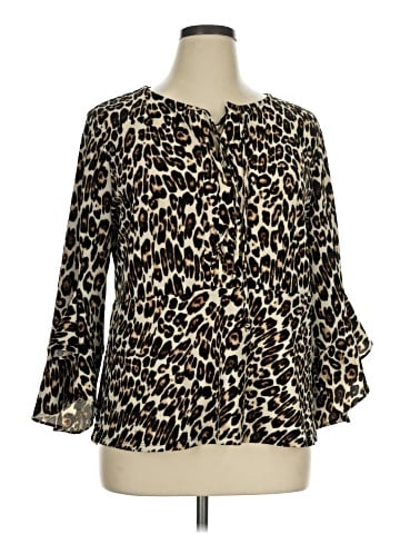 Chico's Long Sleeve Blouse (view 1)