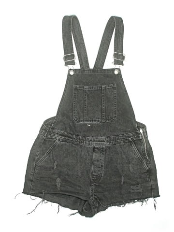Denim Co Overall Shorts (view 1)