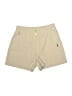 Athleta 100% Polyester Solid Tan Khaki Shorts Size S - photo 1