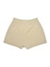 Athleta 100% Polyester Solid Tan Khaki Shorts Size S - photo 2