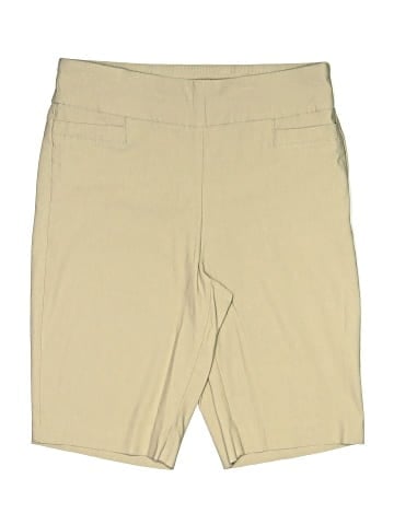 Kim Rogers Khaki Shorts (view 1)