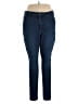 Old Navy Solid Blue Jeans Size 16 - photo 1