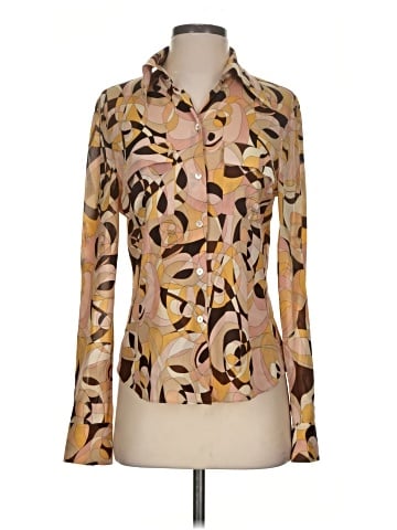 Elie Tahari Long Sleeve Blouse (view 1)