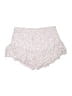 No Comment 100% Rayon Floral White Ivory Skort Size XL - photo 2