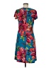 AB Studio Tropical Teal Casual Dress Size M - photo 2