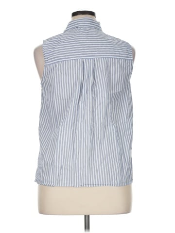 MICHAEL Michael Kors Sleeveless Button-Down Shirt (view 2)