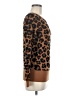 Ann Taylor Factory Animal Print Brown Pullover Sweater Size M - photo 4