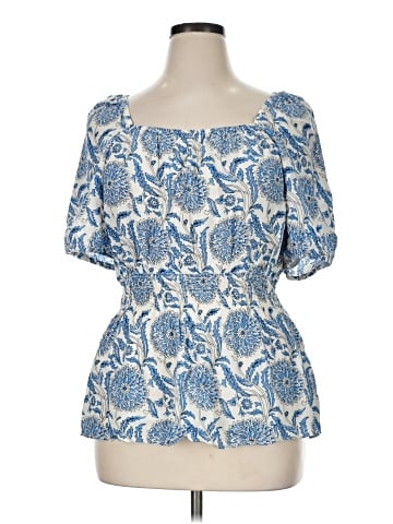 Talbots 3/4 Sleeve Blouse (view 2)