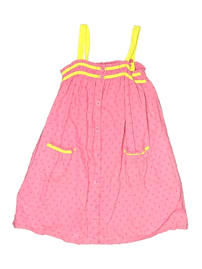 Pre-owned Mini Boden Kids' Dress In Pink