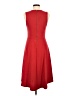 Gap Solid Red Casual Dress Size 6 (tall) - photo 2