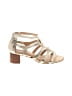 Antonio Melani Gold Sandals Size 8 - photo 1