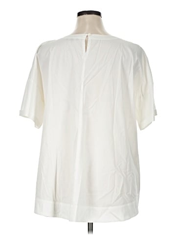 Eileen Fisher Short Sleeve Blouse (view 2)